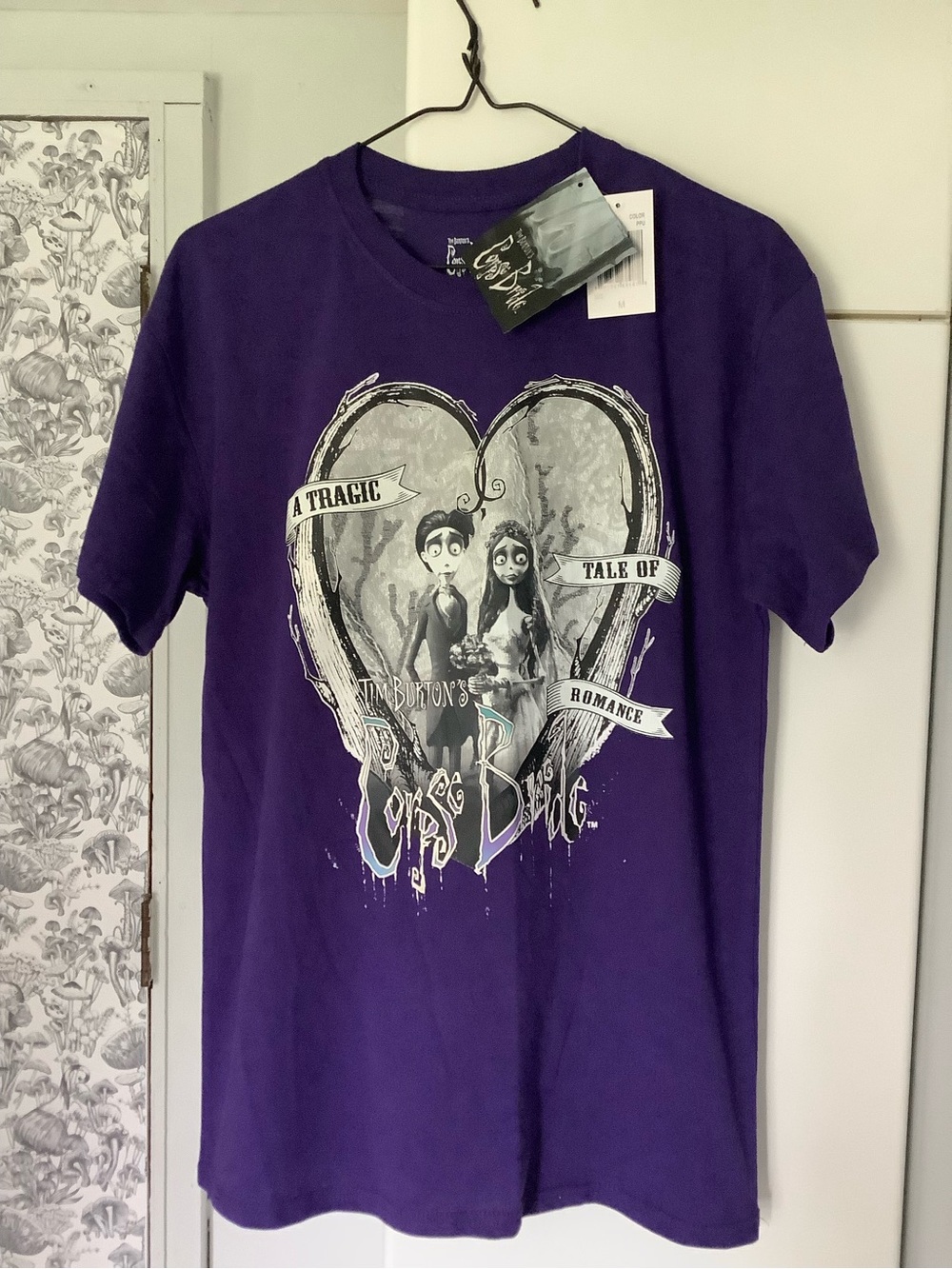 Corpse Bride Heart Graphic Tee
